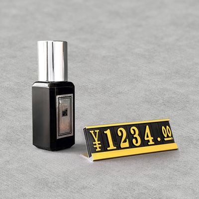 AaL-60-22 متاجر المجوهرات الملصقات البلاستيكية للبيع بالتجزئة