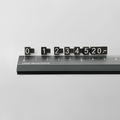 الأسود سهل 7x5mm مجوهرات مكعب السعر للعروض الأنيقة وحلول التخزين
